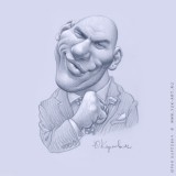 Nikolay Valuev, caricatura para el 23 de febrero